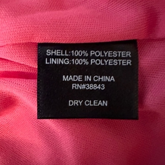 Sam Edelman Women's Size 2 Pleated Maxi Sleeveless Pretty Pink Chiffon Dress NEW - Picture 16 of 16